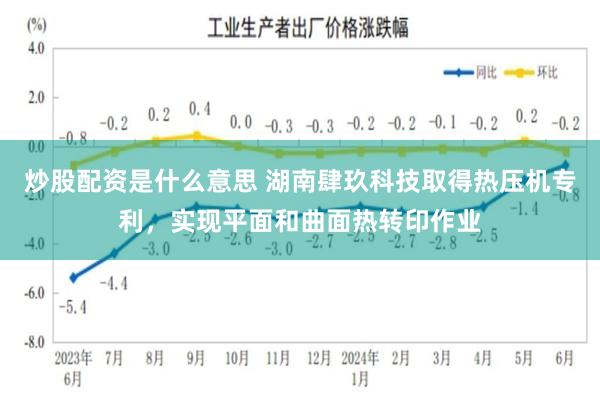 炒股配资是什么意思 湖南肆玖科技取得热压机专利，实现平面和曲面热转印作业