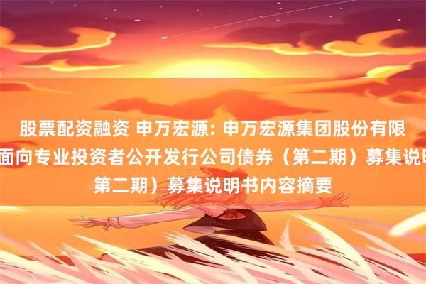 股票配资融资 申万宏源: 申万宏源集团股份有限公司2025年面向专业投资者公开发行公司债券（第二期）募集说明书内容摘要